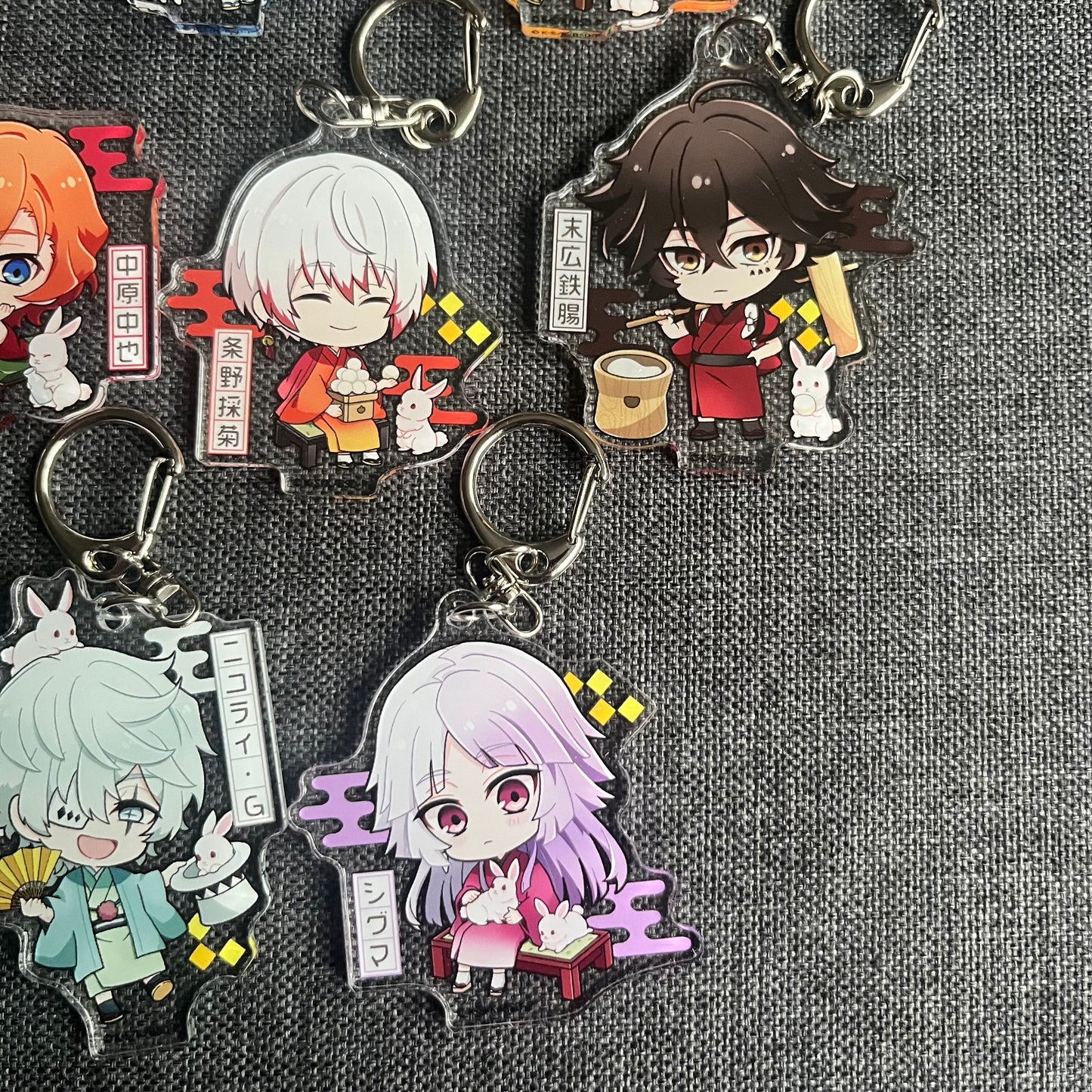 Bungou Stray Dogs Festival Acrylic Charms (Rabbit Design)