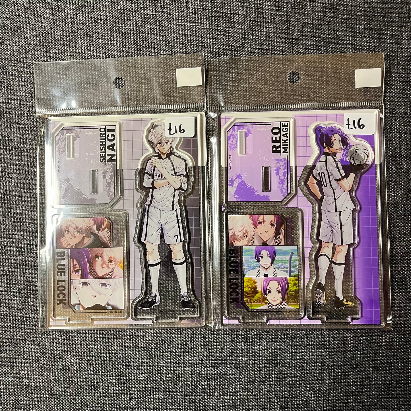 Blue Lock Nagi / Reo ‘School Football Uniform’ Acrylic Standees