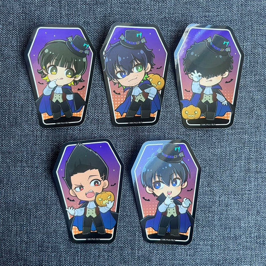 Blue Lock Vampire Halloween Sticker
