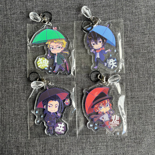 Bungou Stray Dogs ‘Rainy Day’ Acrylic Charms