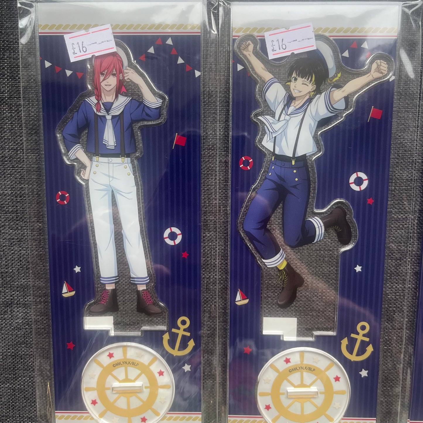 Blue Lock Marine Acrylic Standees