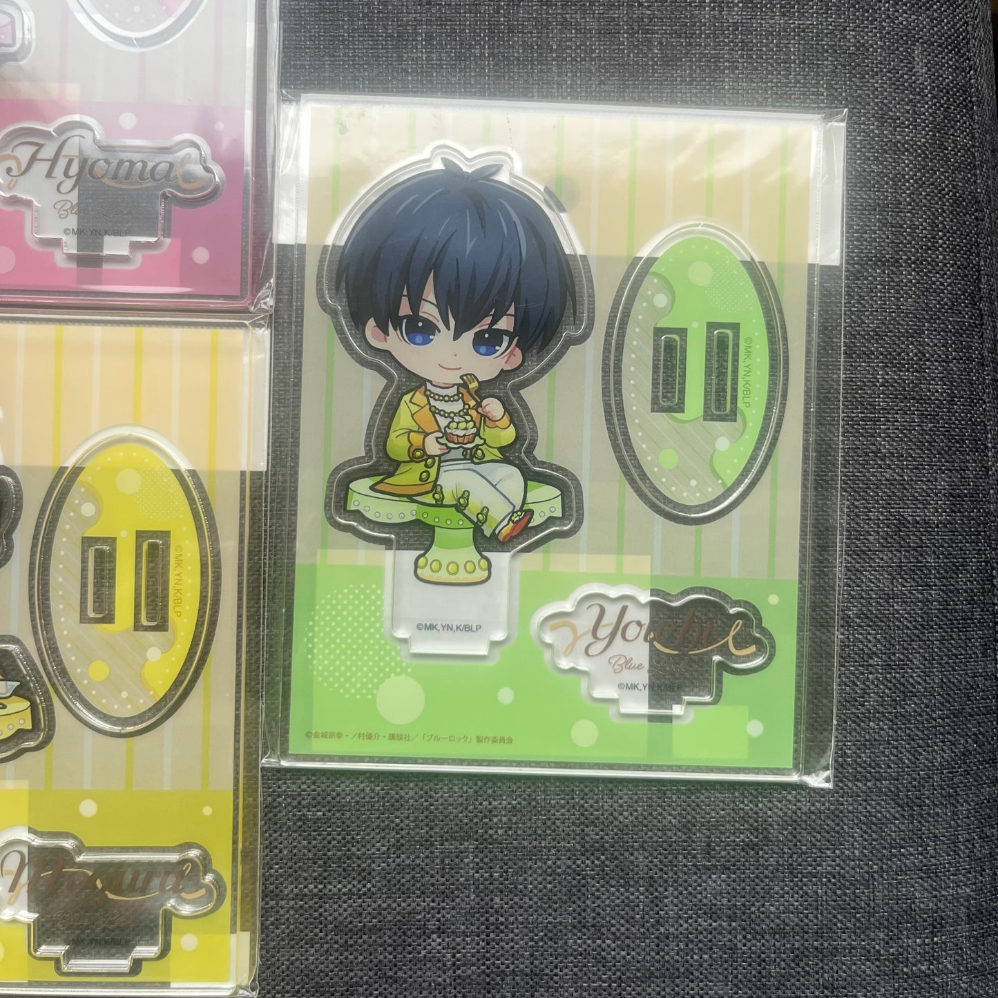 Blue Lock Chibi Patisserie Acrylic Standees