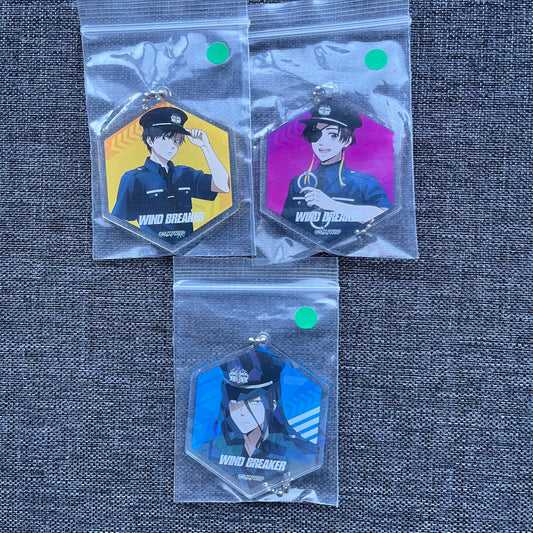 Wind Breaker Police Acrylic Charms