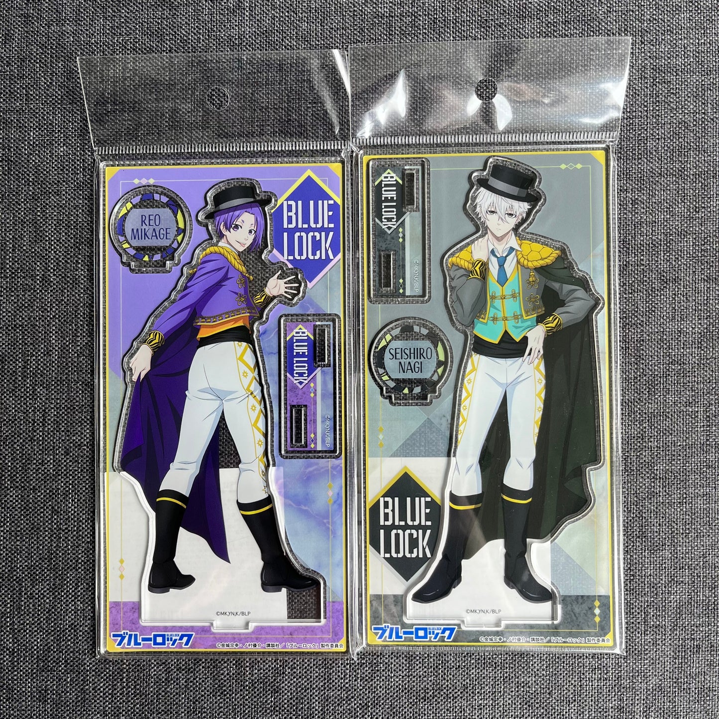 Blue Lock ‘Cape’ Acrylic Standees