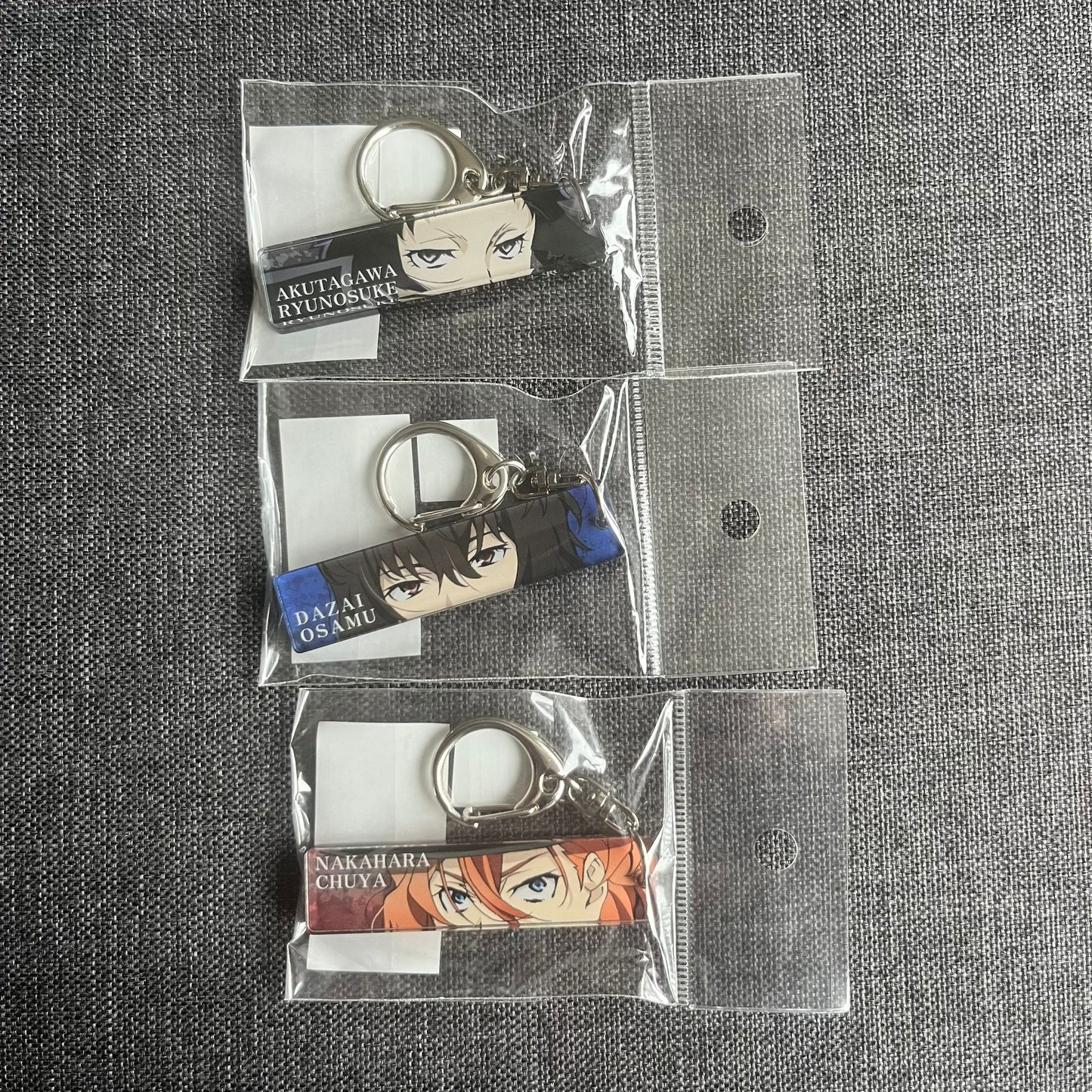 Bungou Stray Dogs Acrylic Charms (Face & Quote)