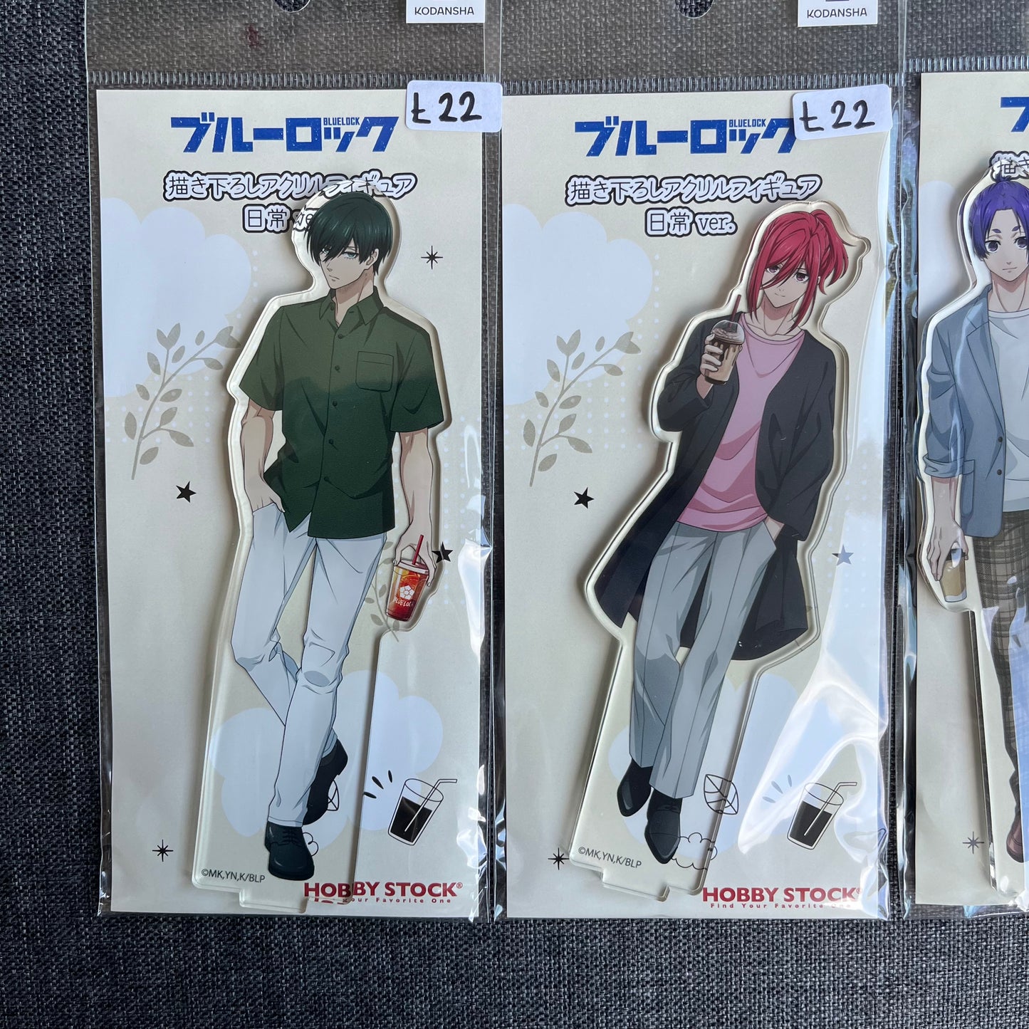 Blue Lock Casual Wear Acrylic Standees