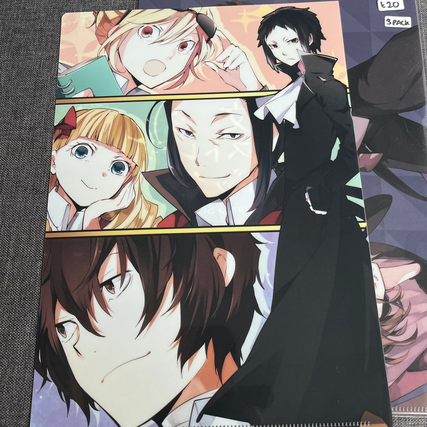 Bungou Stray Dogs Clear Files (3 Pack)