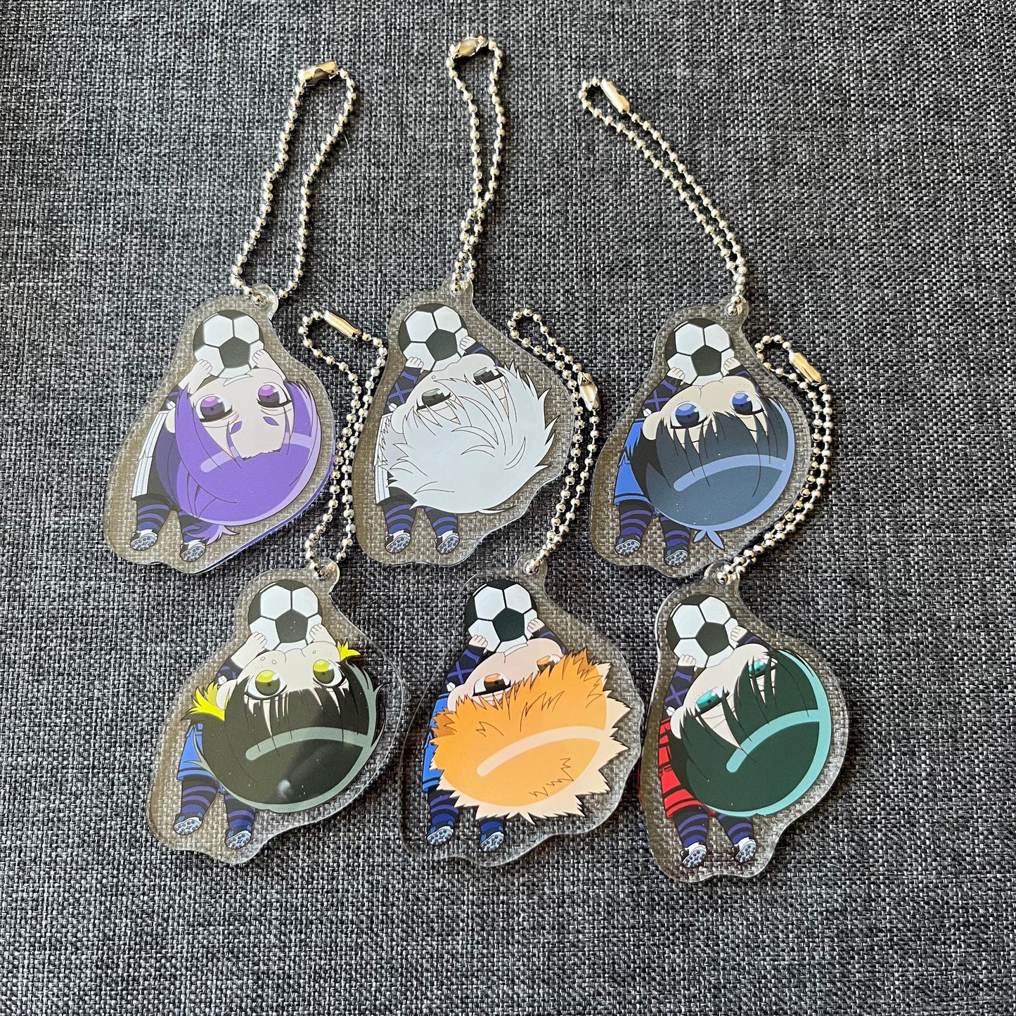 Blue Lock Snack Charms