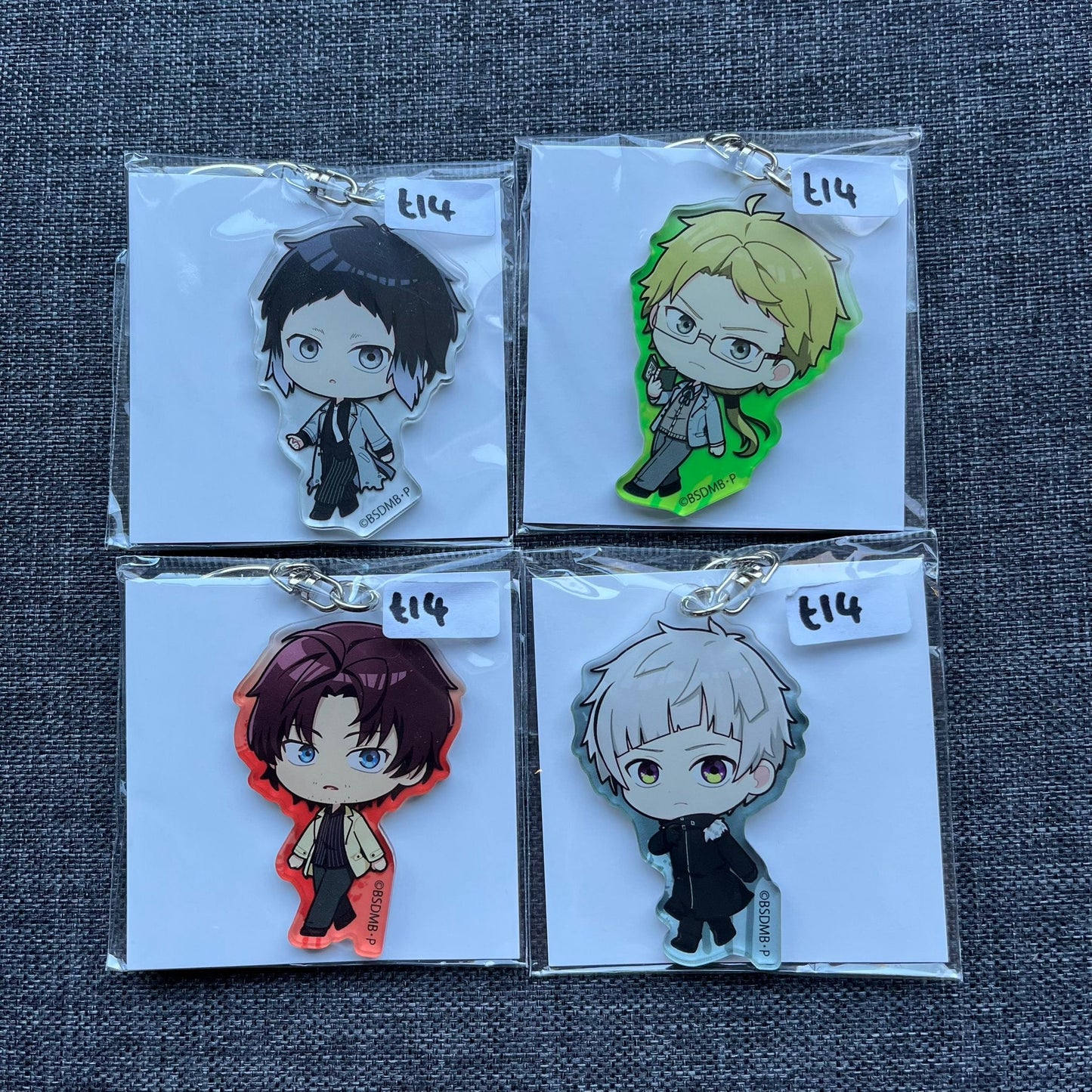 Bungou Stray Dogs Beast Chibi Acrylic Charms