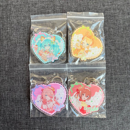 Vocaloid Patisserie Acrylic Charms