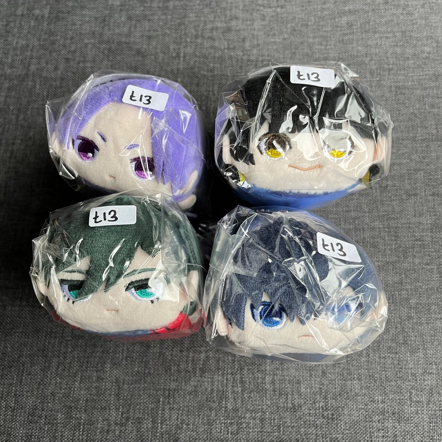 Blue Lock Mochi Bean Plush Mascots