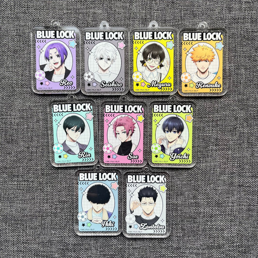 Blue Lock Casual Acrylic Charms
