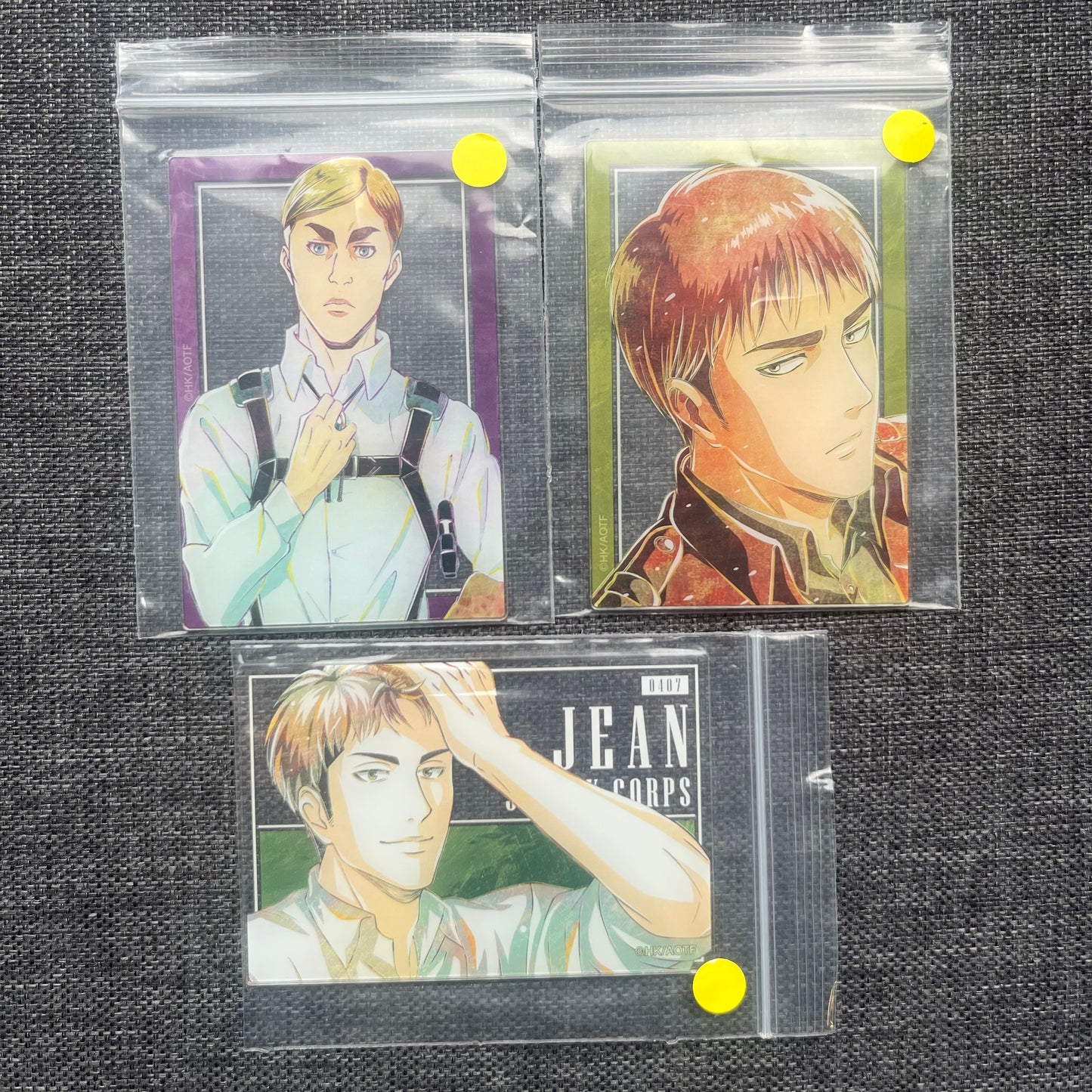 Attack On Titan Erwin / Jean Art Cards