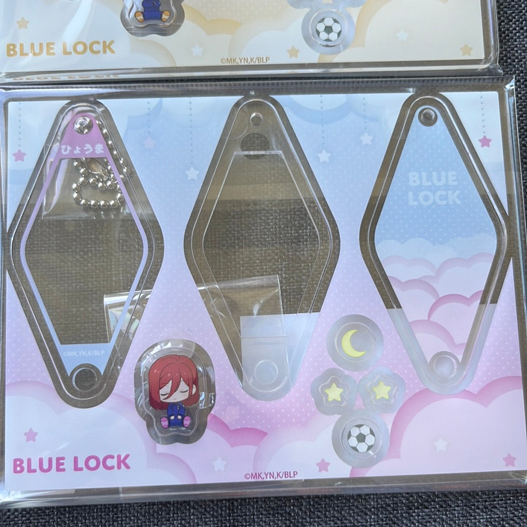 Blue Lock Shaker Charms