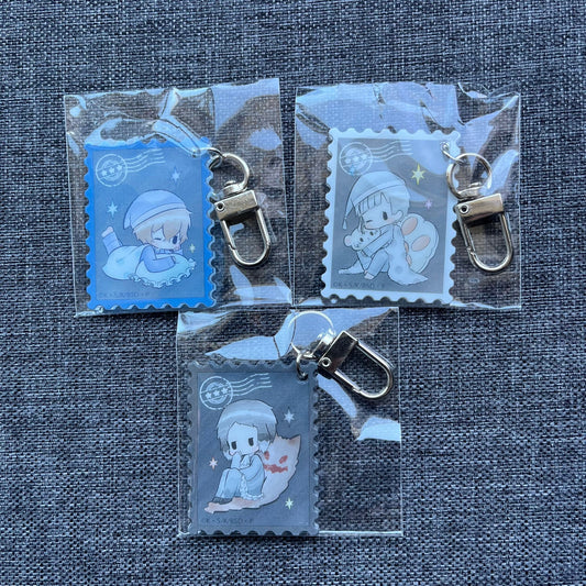 Bungou Stray Dogs Stamp Style Acrylic Charms