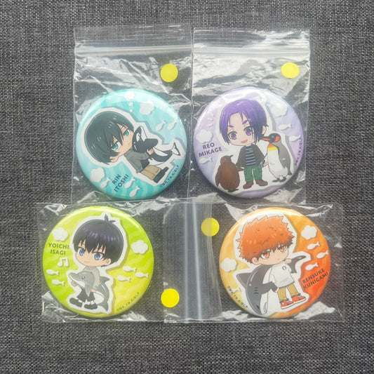 Blue Lock Zoo / Animal Badges