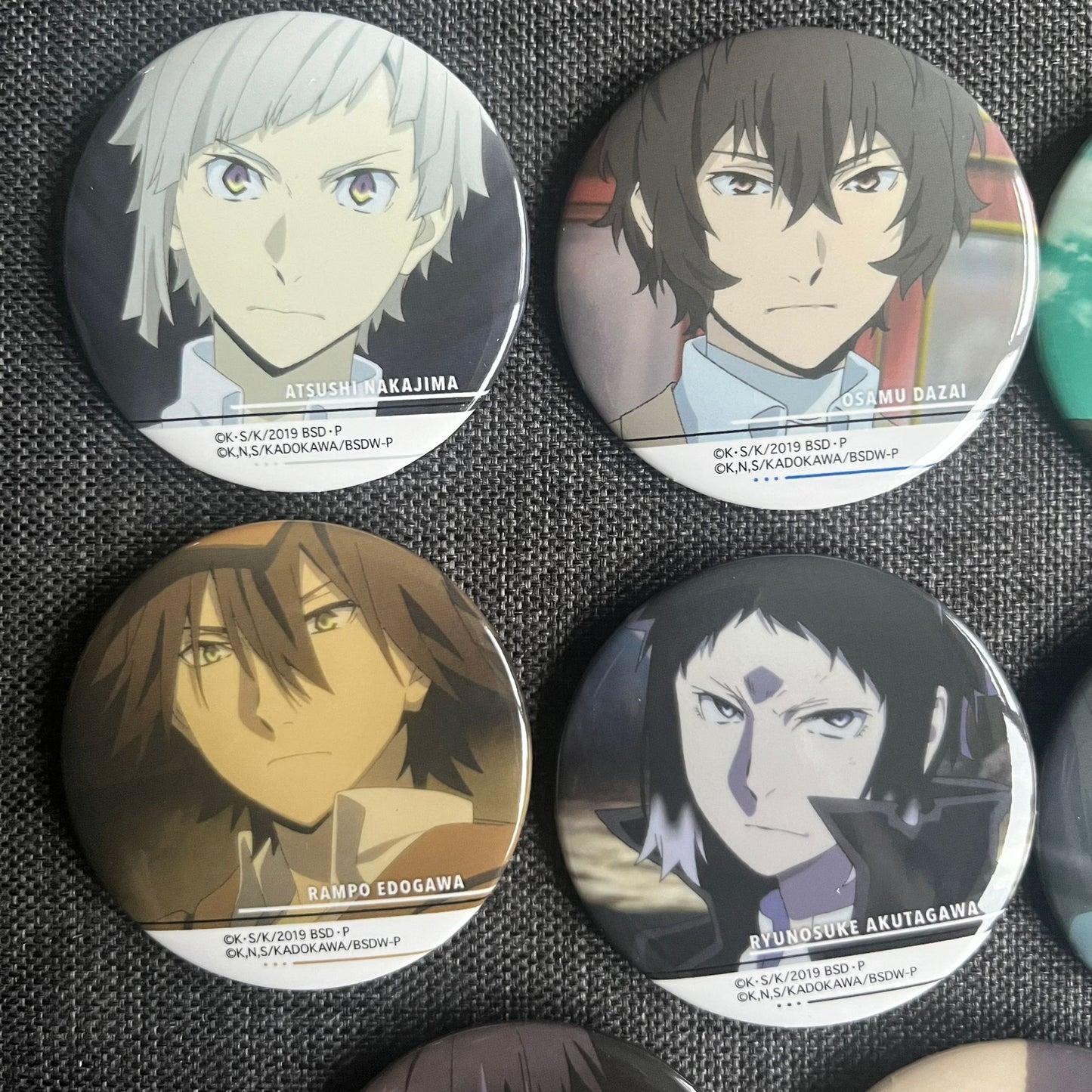 Bungou Stray Dogs Scene Badges