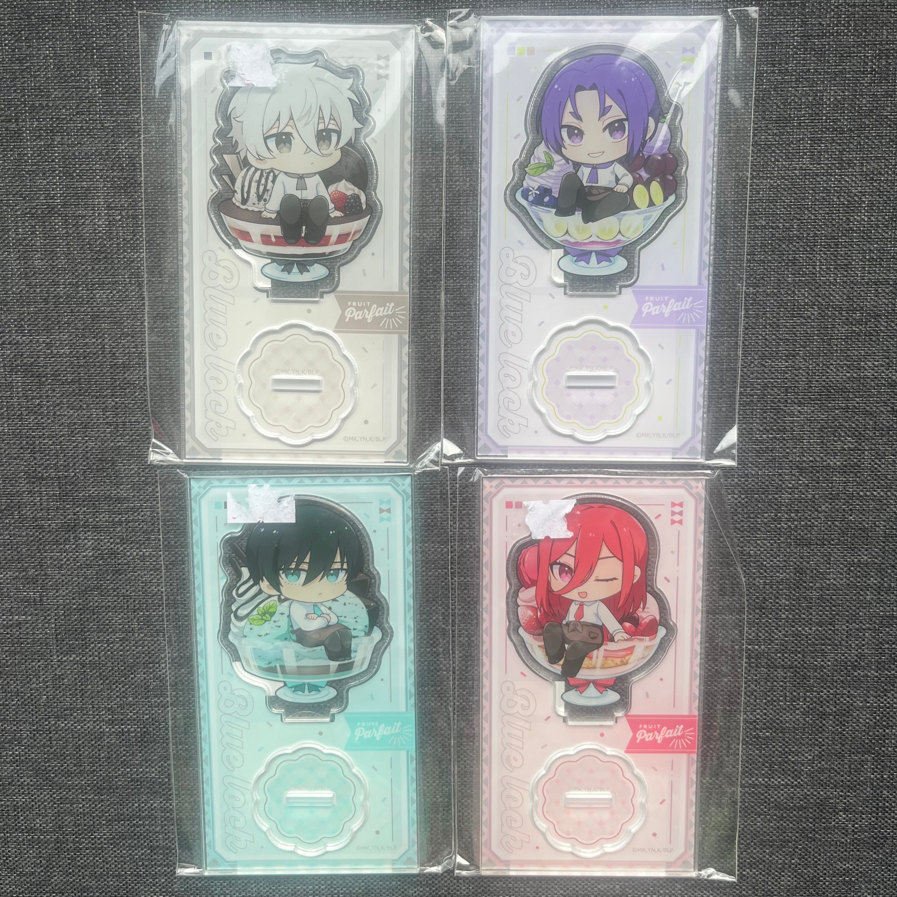 Blue Lock Parfait Acrylic Standees – Angry Egg Merch