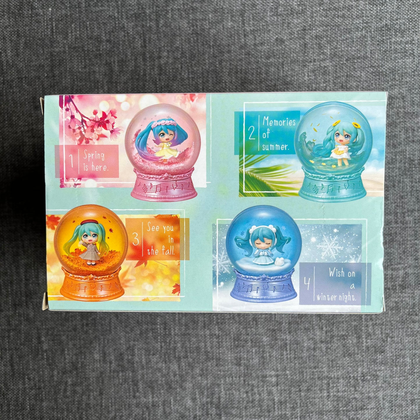 Hatsune Miku Seasonal Globe Blind Boxes