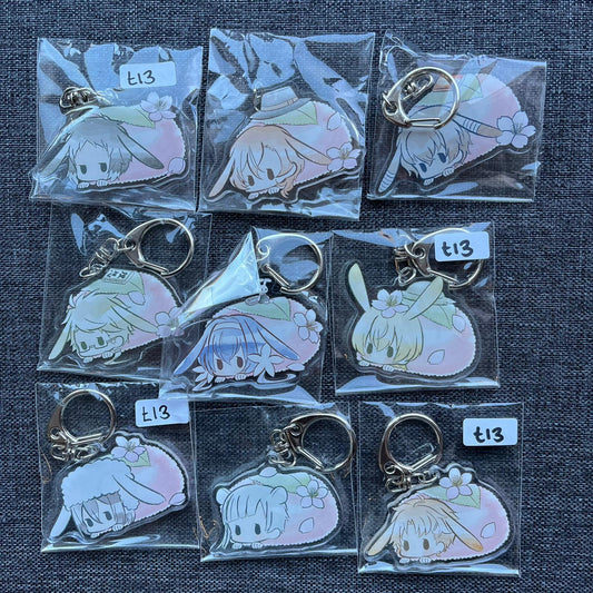 Bungou Stray Dogs Blossom Bunny Acrylic Charms