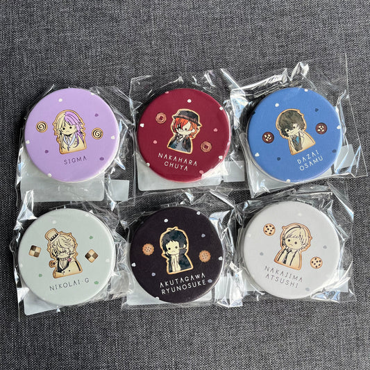 Bungou Stray Dogs Patisserie Compact Mirrors