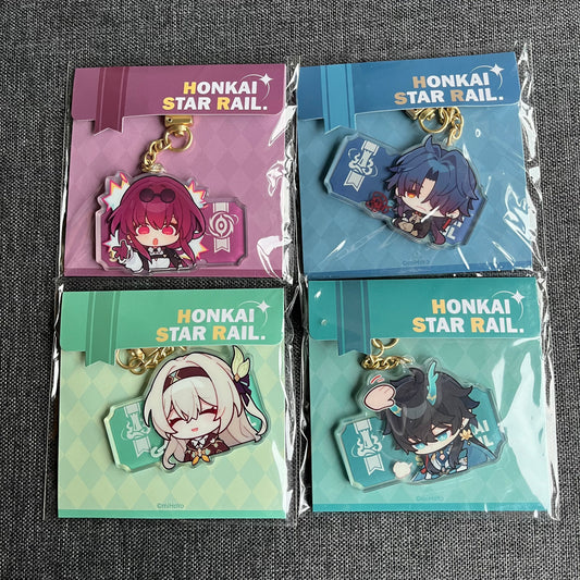 Honkai Star Rail Acrylic Charms