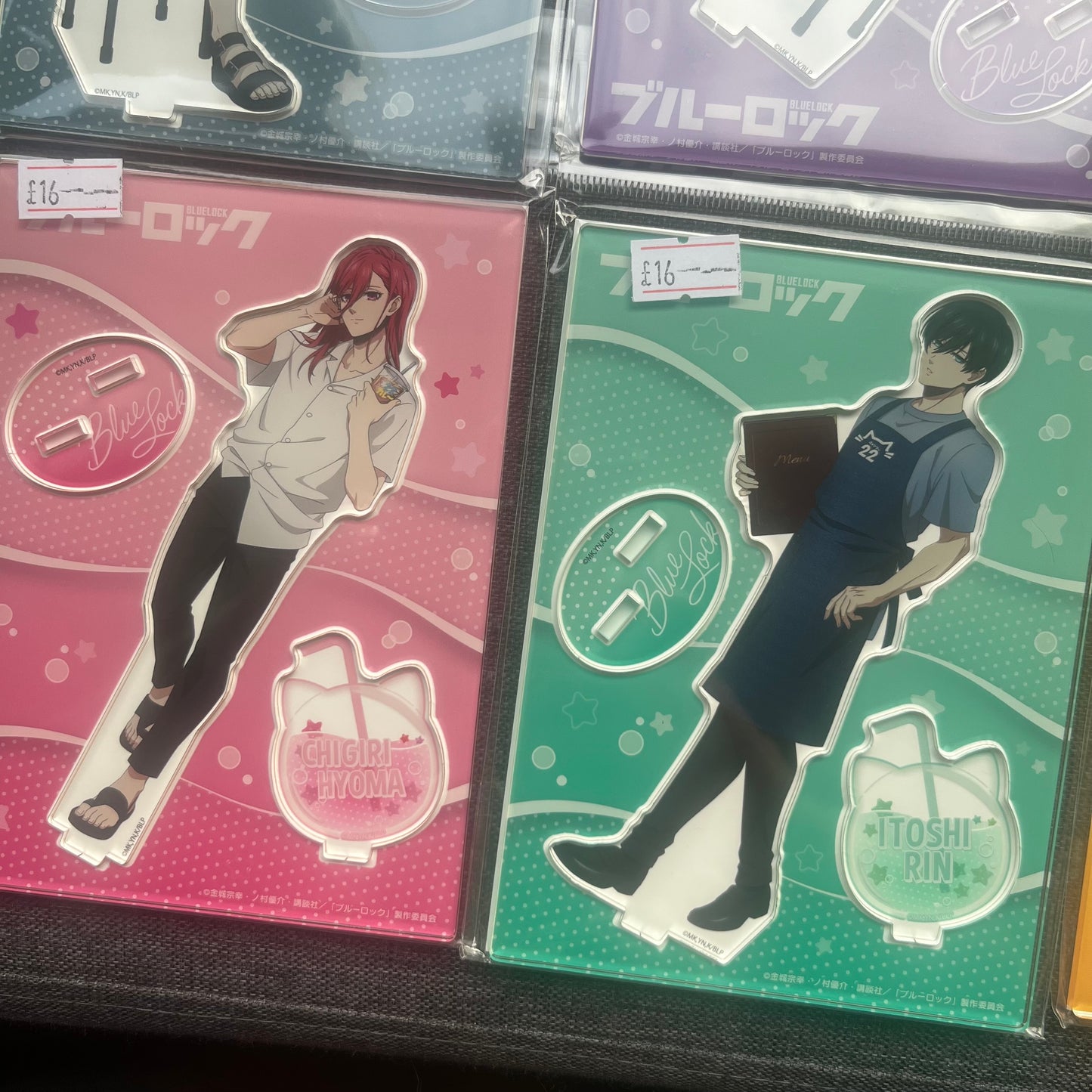 Blue Lock Drink Acrylic Standees