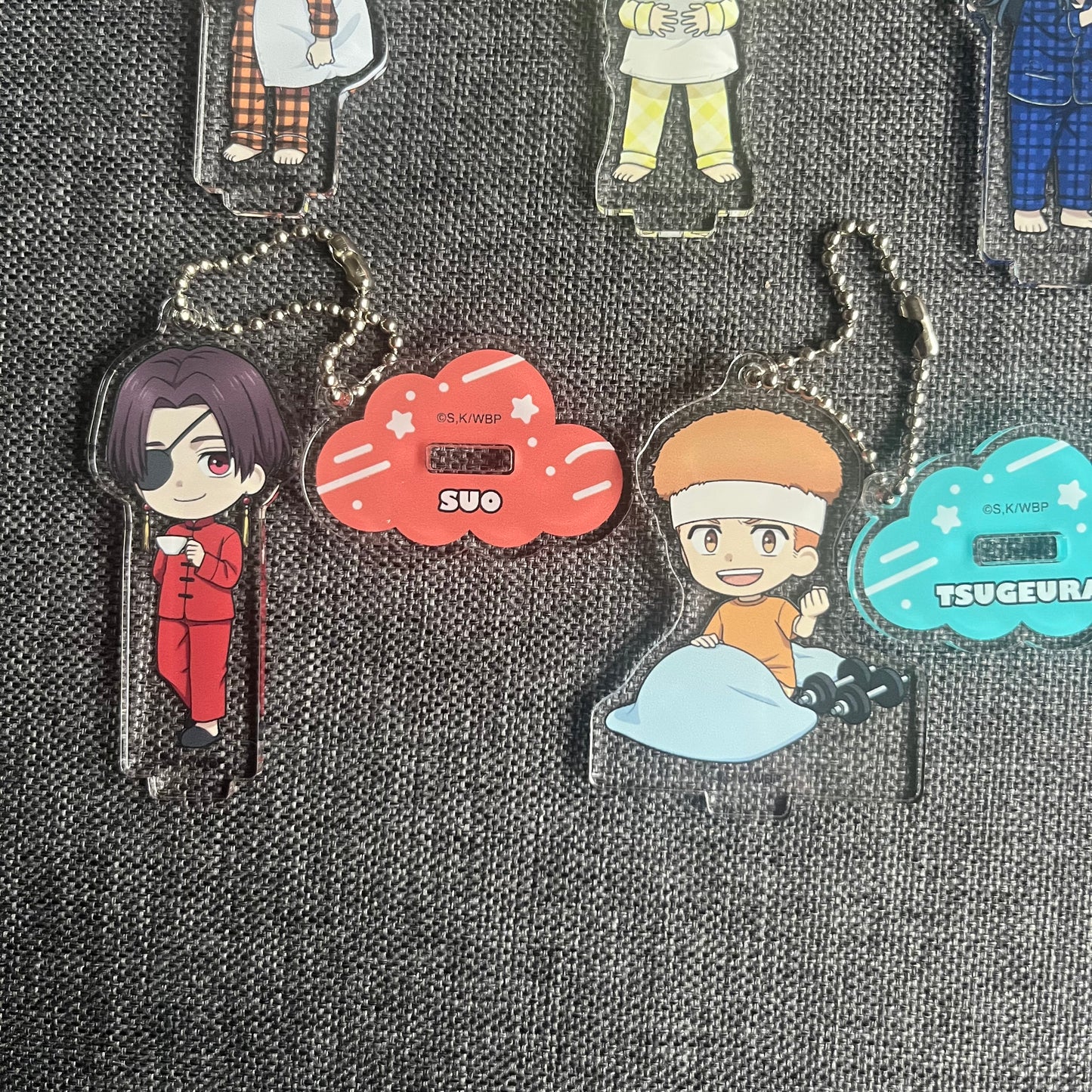 Wind Breaker Sleepy / Pyjamas Acrylic Charms / Standees