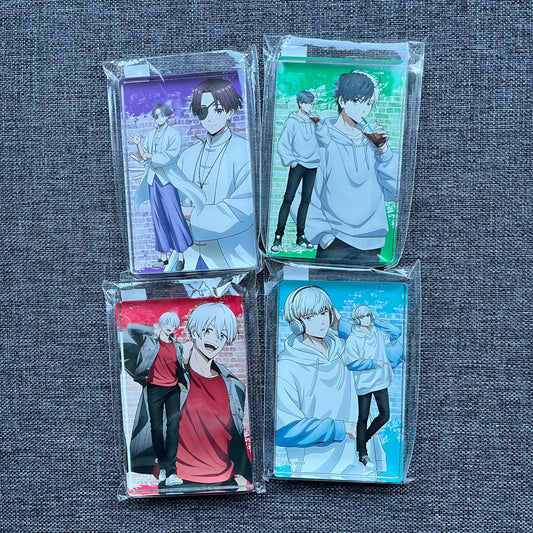 Wind Breaker Acrylic Blocks / Stands