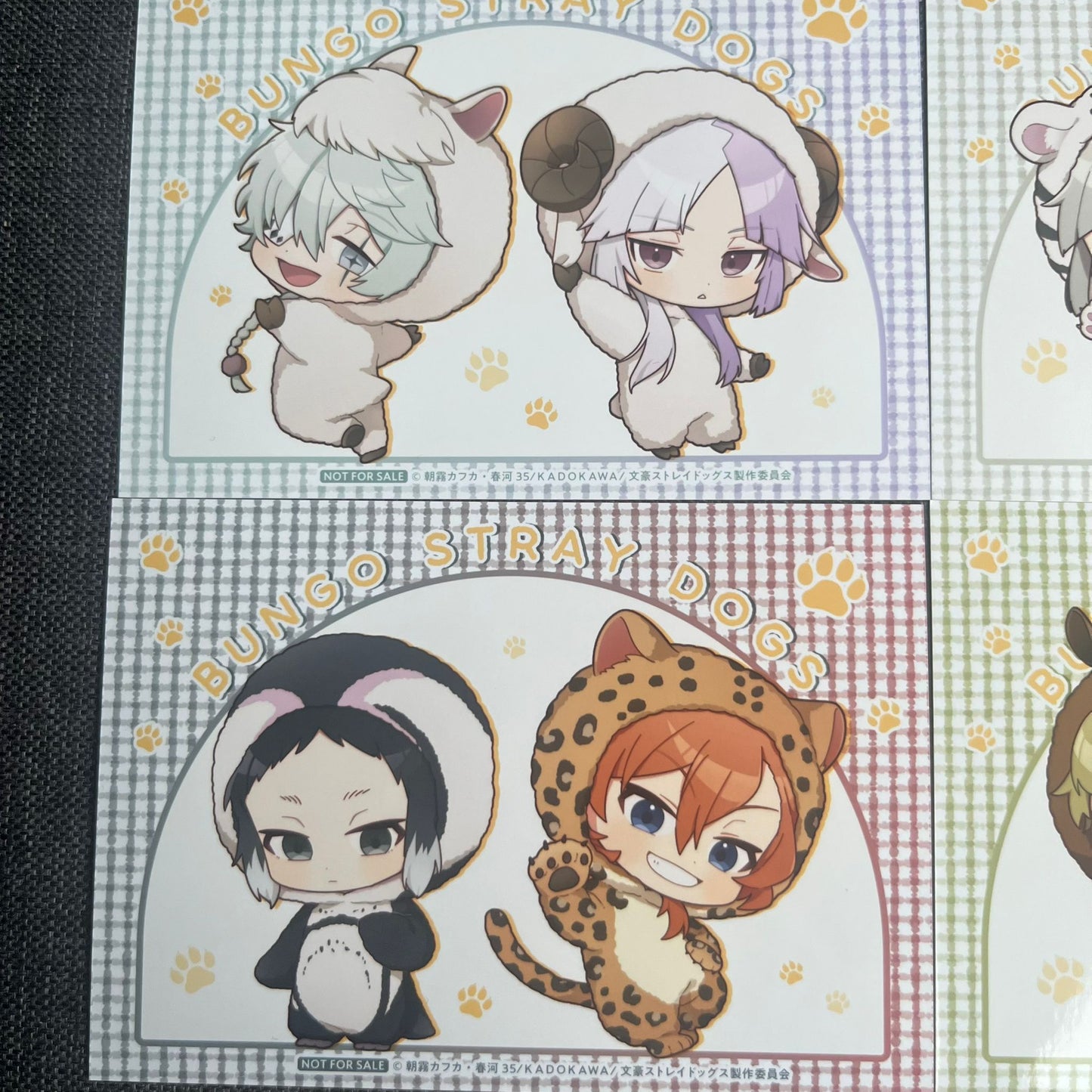 Bungou Stray Dogs Animal Onesie / Zoo Postcards