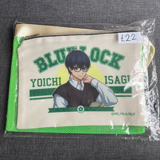 Blue Lock Isagi Zip Pouch / Bag