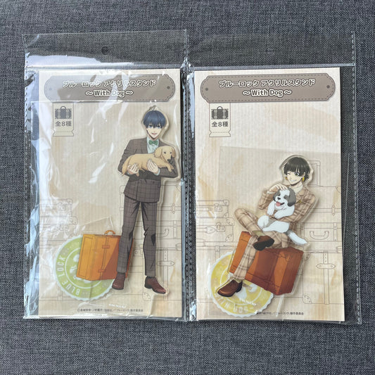 Blue Lock With Dog Acrylic Standees