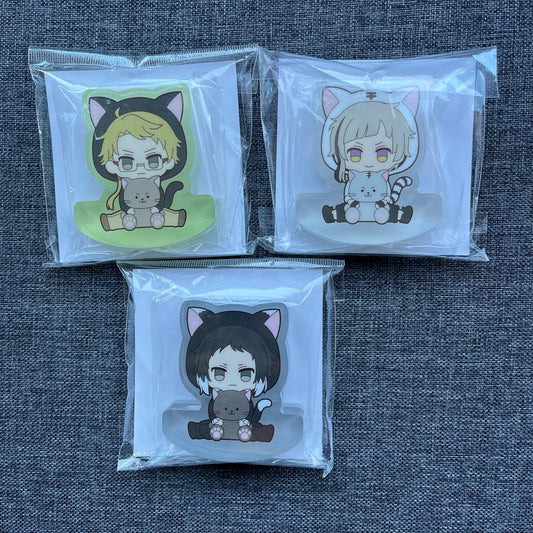 Bungou Stray Dogs Memo Holder Acrylic Blocks