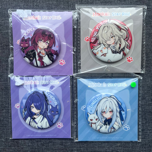 Honkai Star Rail Cat Badges