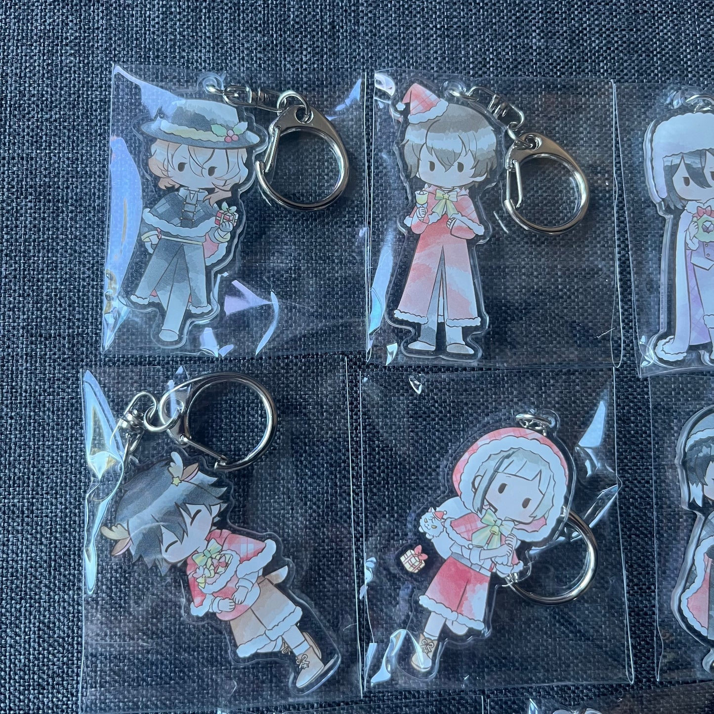 Bungou Stray Dogs Christmas Outfit Charms