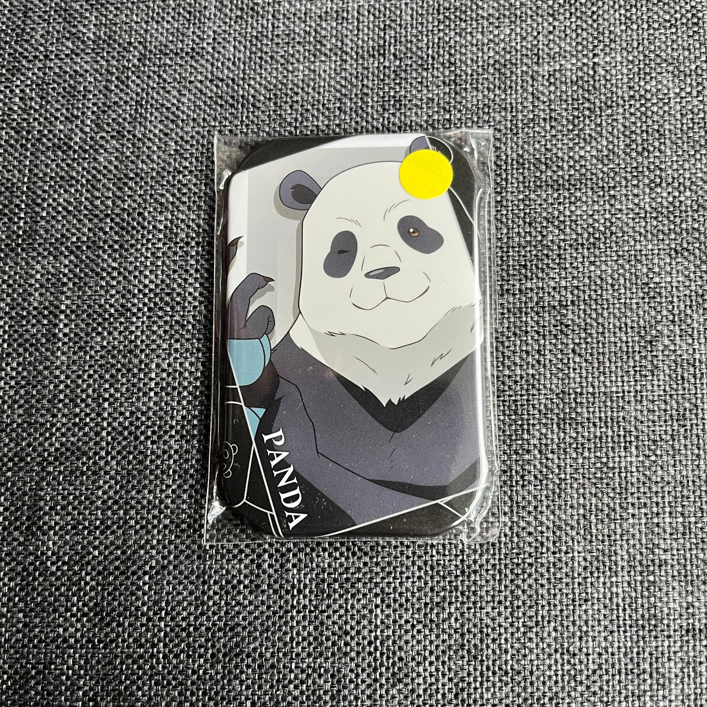 Jujutsu Kaisen Panda Rectangle Badge