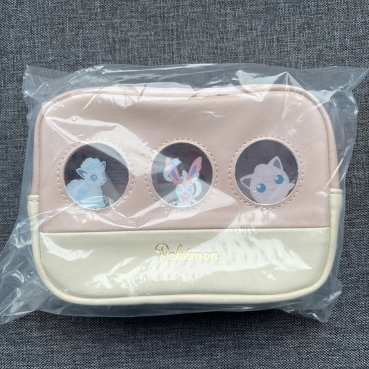 Pokemon Makeup Bag Pouch Vulpix / Sylveon / Jigglypuff