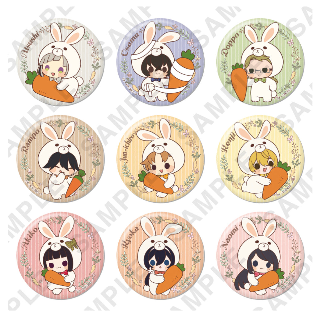 PREORDER Bungou Stray Dogs Bunny Rabbit Badges Blind Bags