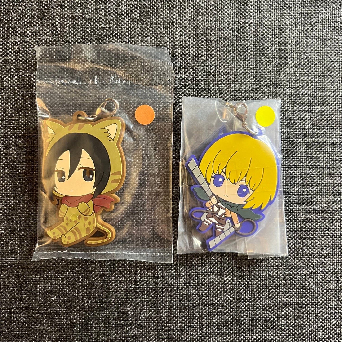 Attack On Titan Rubber Charms