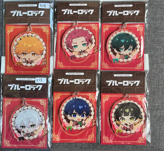 Blue Lock Chocolate Cake Acrylic Charms