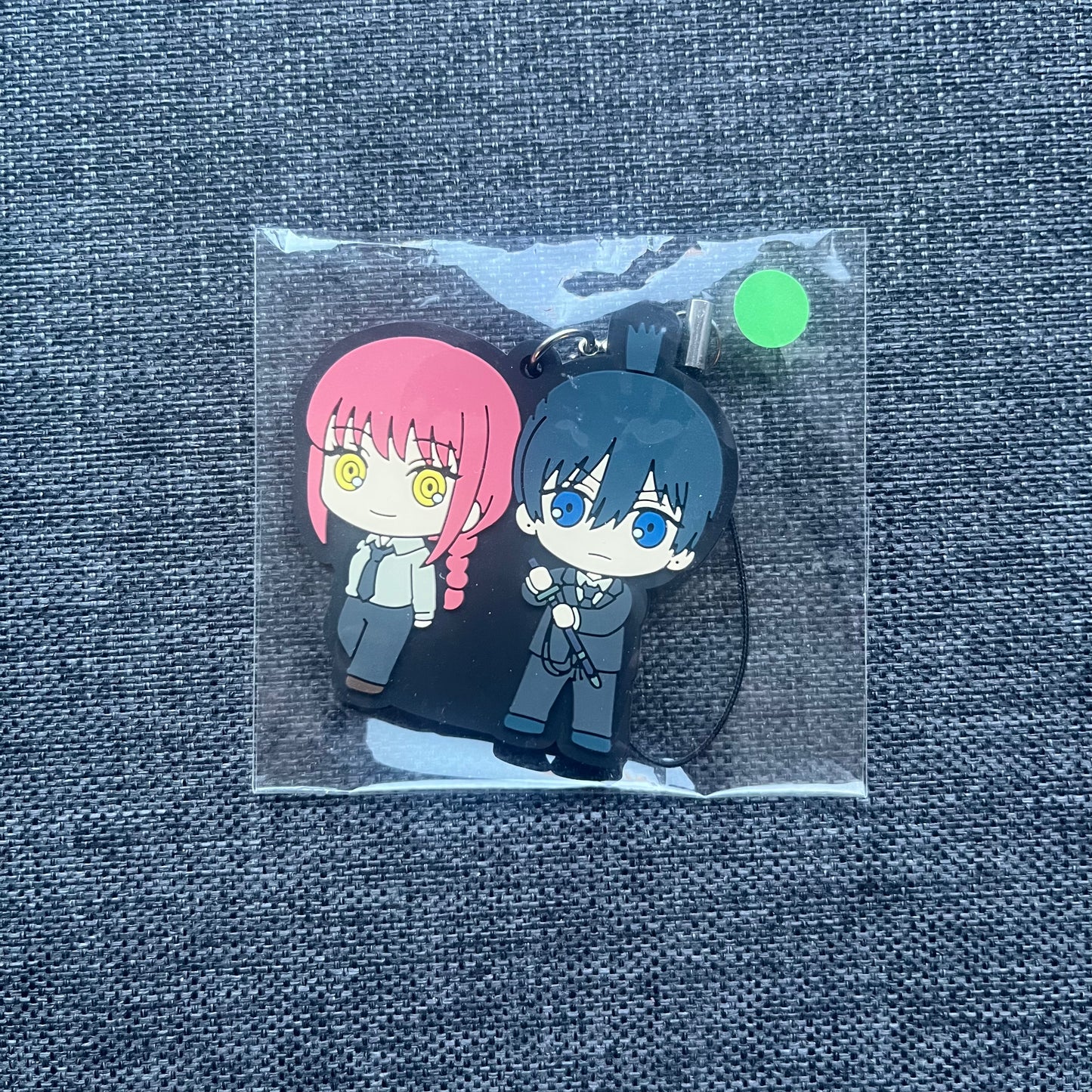 Chainsaw Man Makima & Aki Rubber Charm