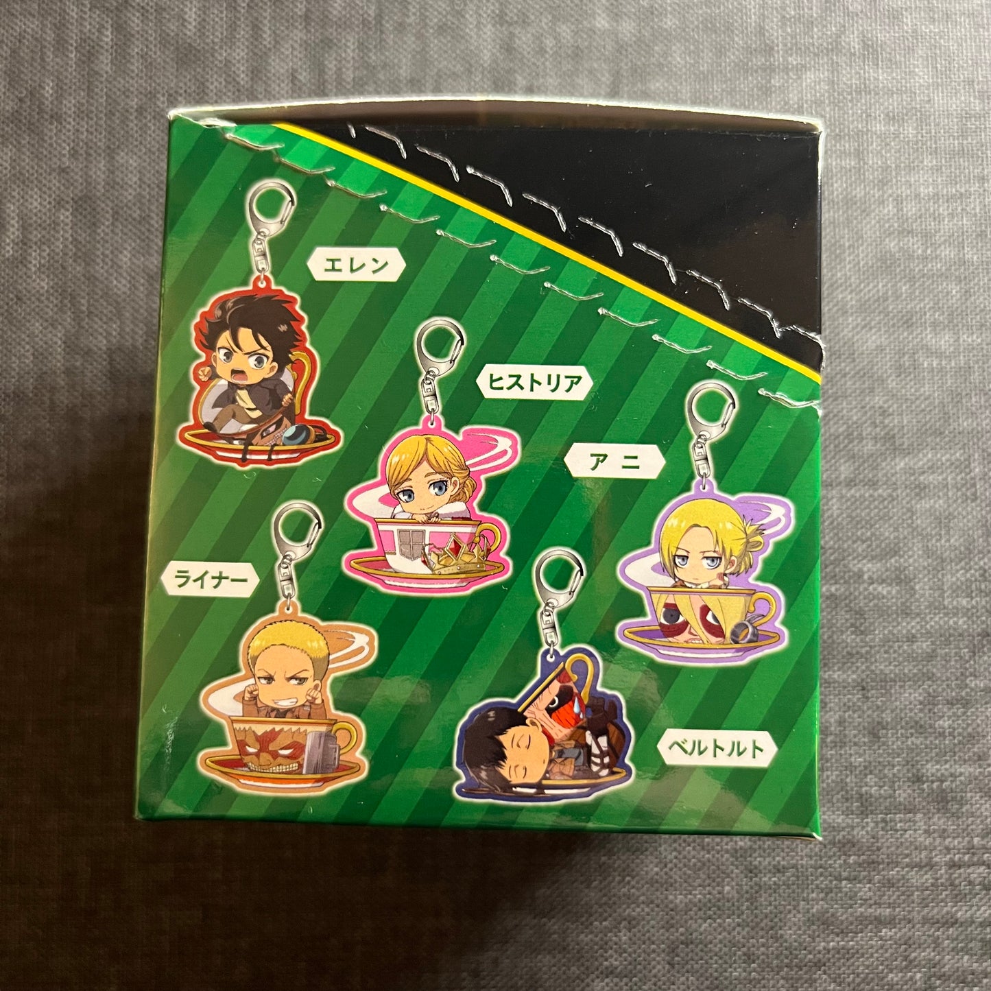 Attack on Titan Teacup Charm Blind Bags