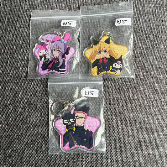 Seraph of the End x Sanrio Acrylic Charms