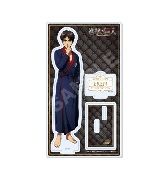 PREORDER Attack On Titan Eren Dressing Gown Acrylic Standee