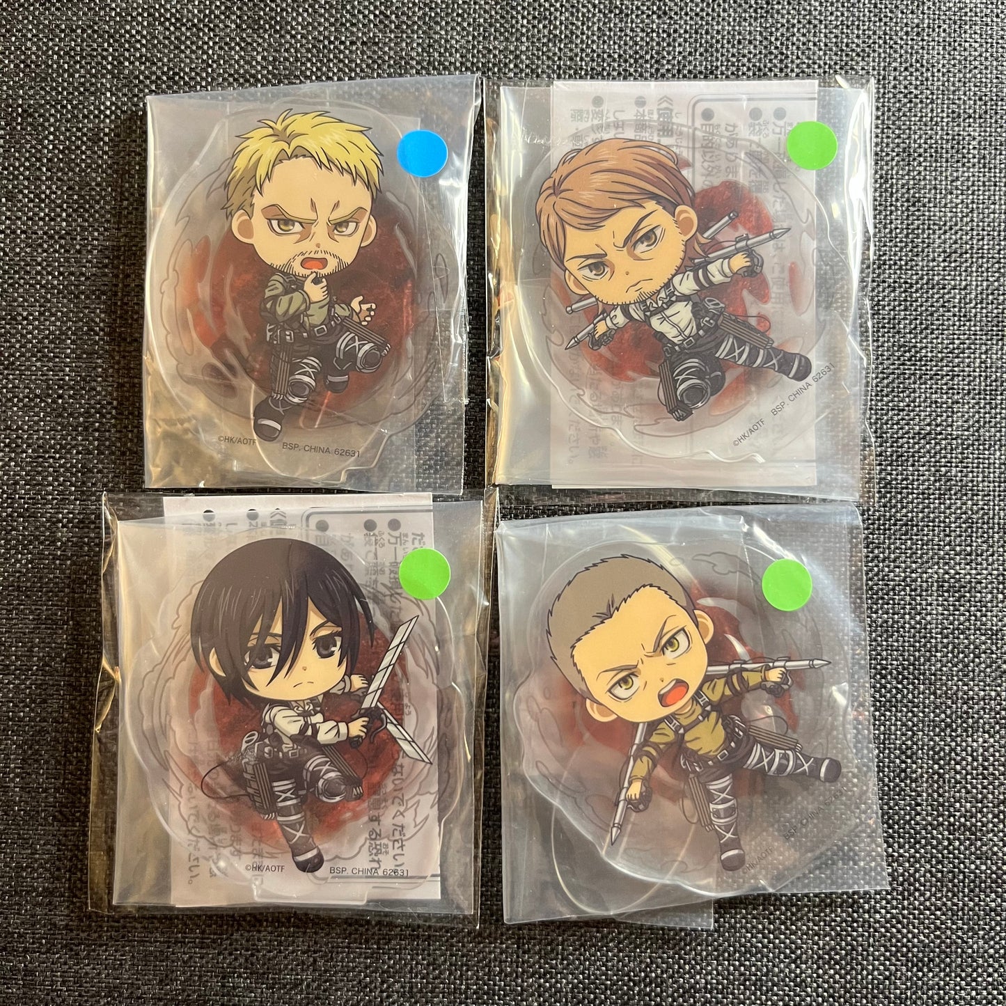 Attack On Titan Acrylic Standees