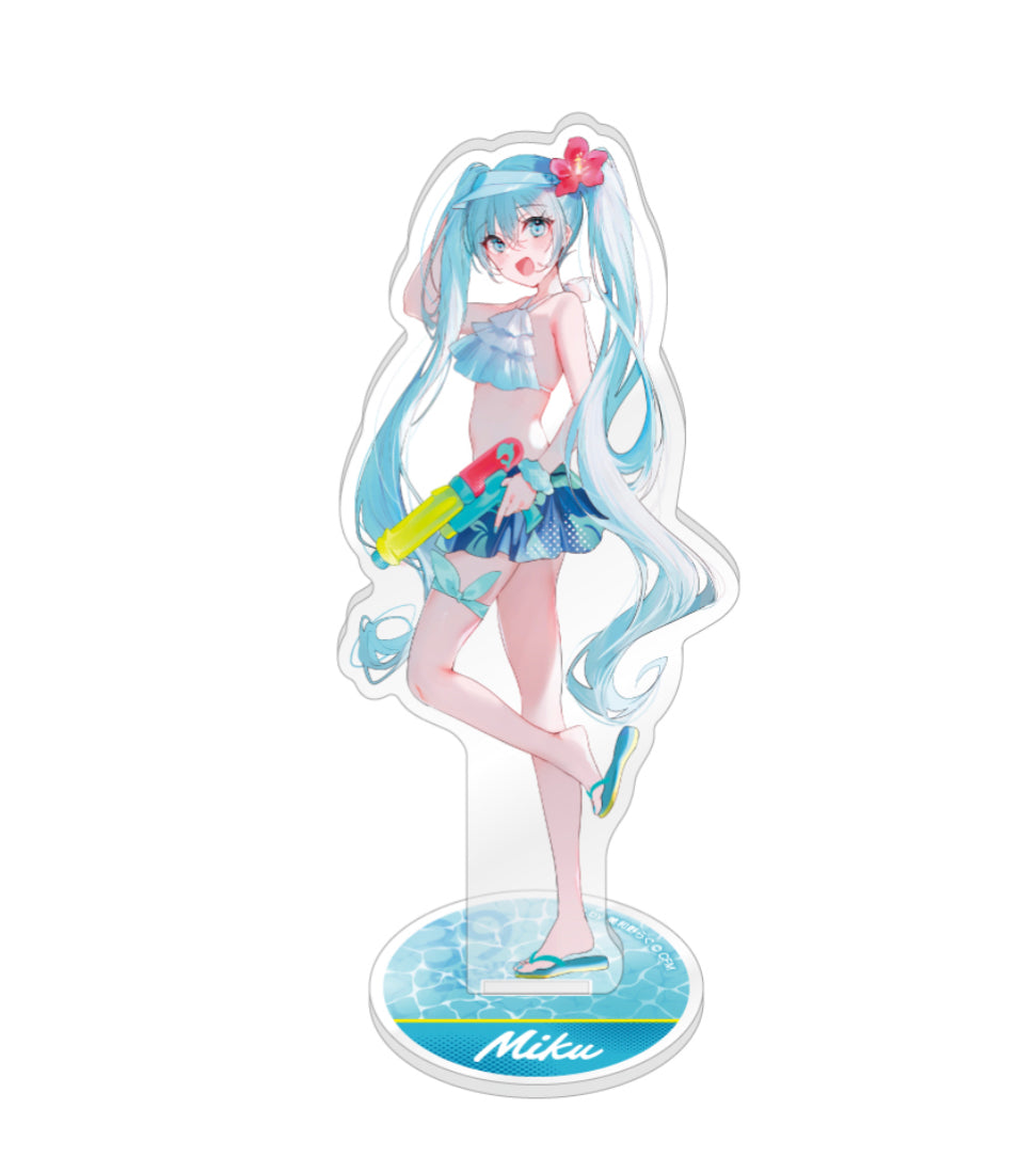 PREORDER Vocaloid Hatsune Miku Beach / Swimwear Acrylic Standee