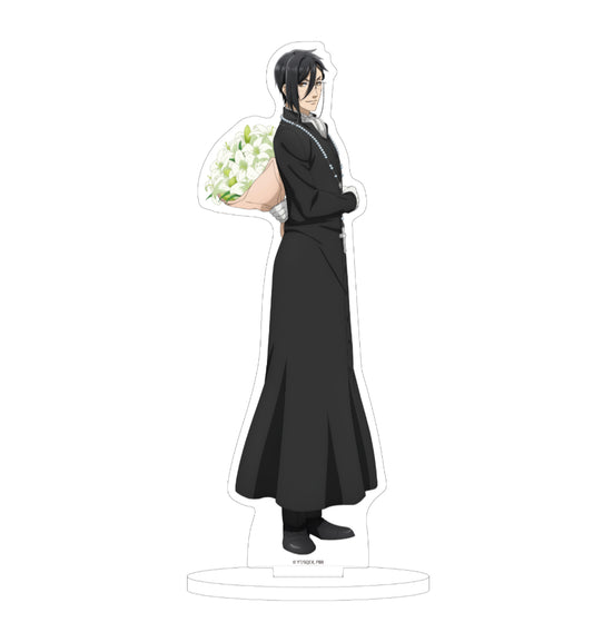 PREORDER Black Butler Sebastian Flower Acrylic Standee