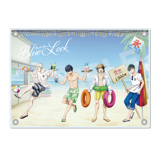 Blue Lock Summer Acrylic Panel Standee
