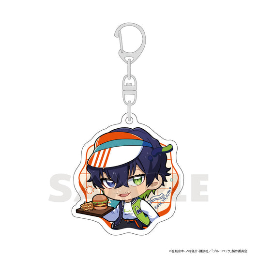 Blue Lock Aiku Diner Acrylic Charm
