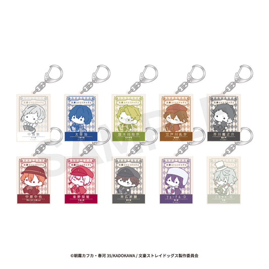 Bungou Stray Dogs Colourful Acrylic Charms